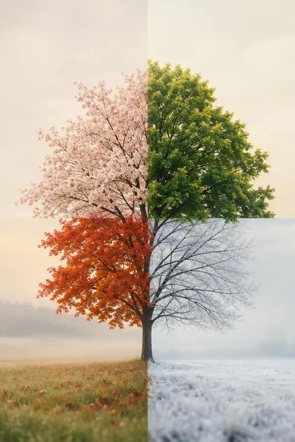 一棵树的四季 封面